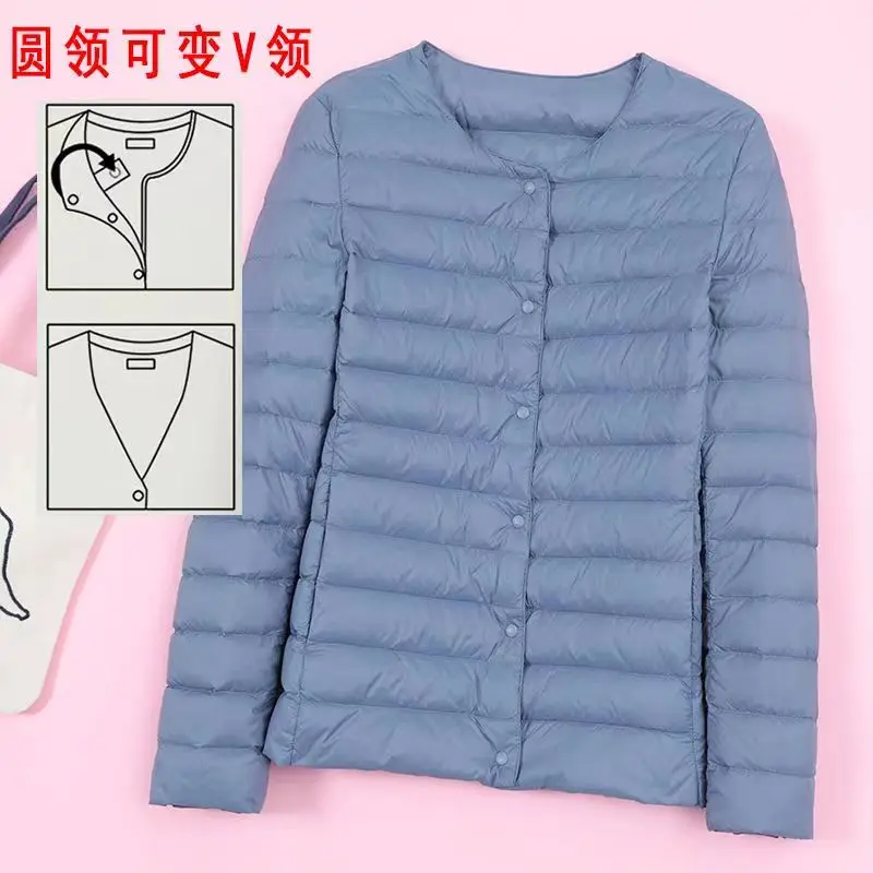 Winter Ultra Light Duck Down Women Matt Fabric Lightweight Coat Warm Female Windbreaker Parka Women's Down Jackets Plus Coats