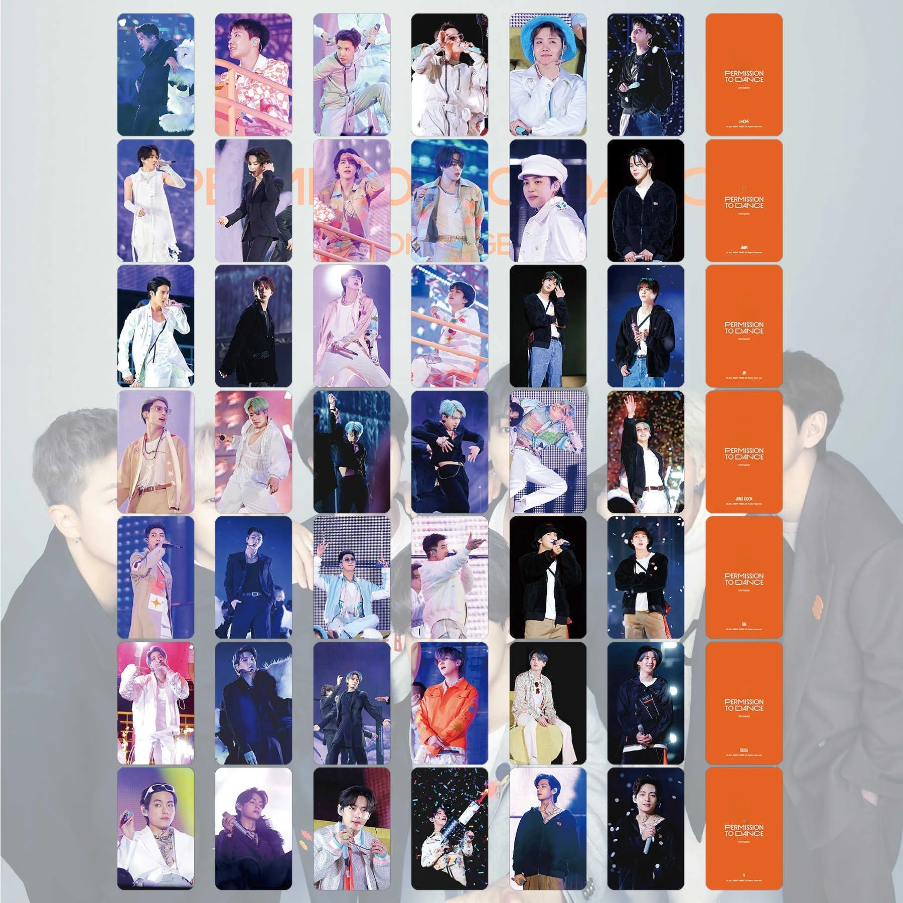 

6pcs/set KPOP Bangtan Boys PTD ON STAGE Concert PhotoCard LOMOCard Postcard New Korea Group Thank You Card K-POP JK V JIN SUGA