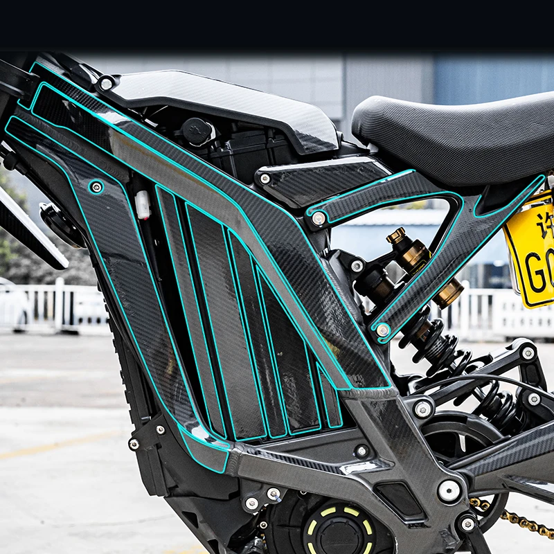 Для Surron Light bee X S мотоциклетные наклейки на обтекатель из углеродного волокна