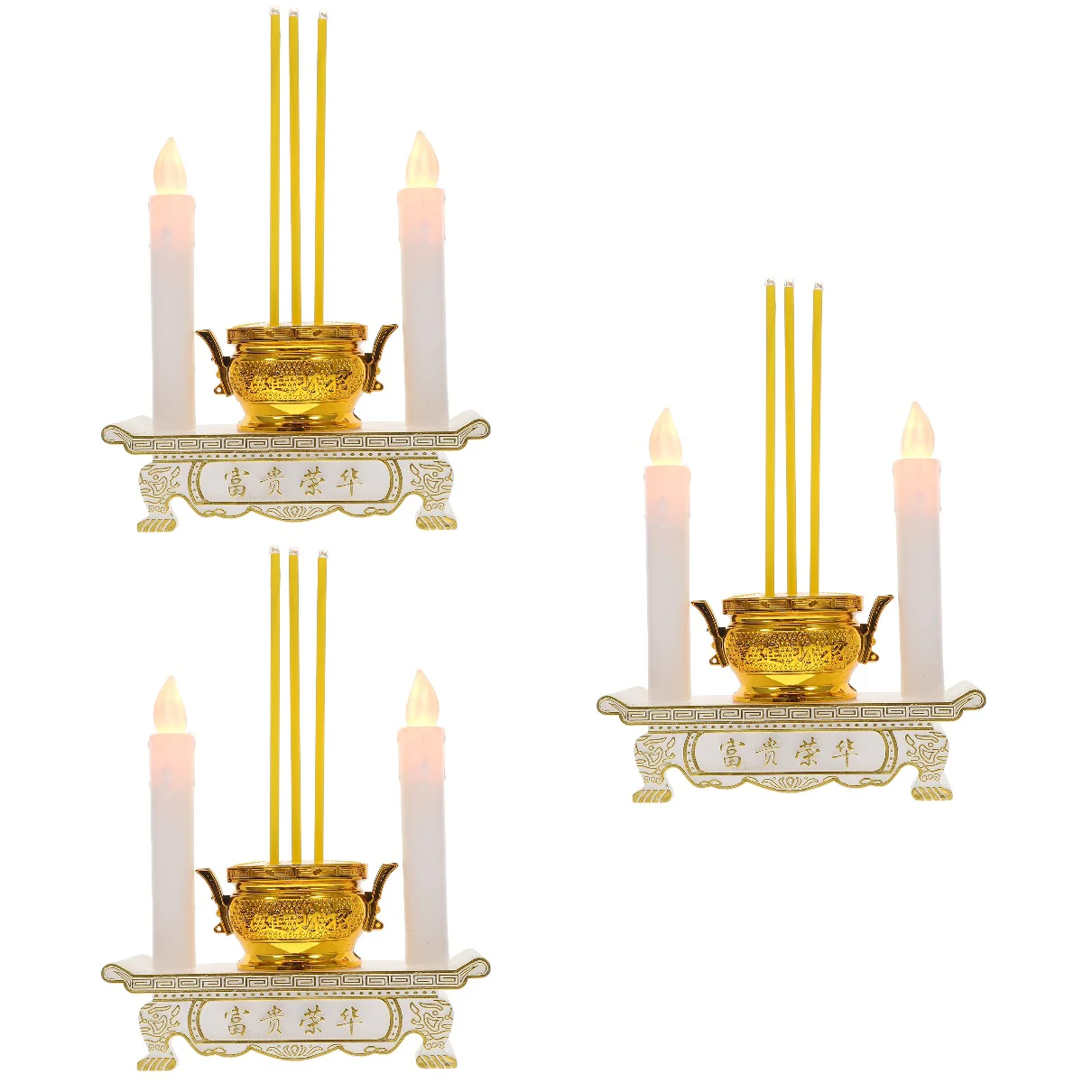 

3pcs Electronic Home Hall Worship Supplies