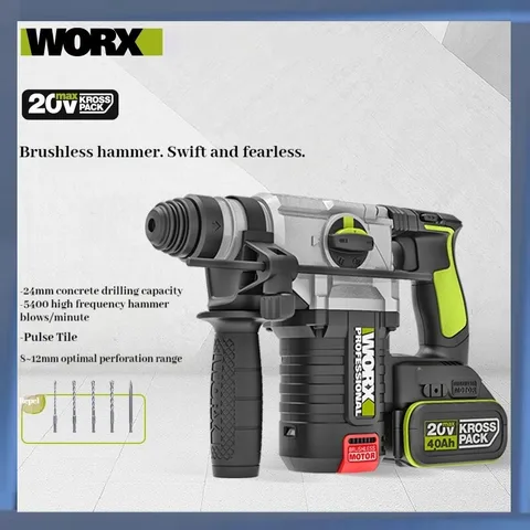 WORX WU388 Аккумуляторная ударная дрель