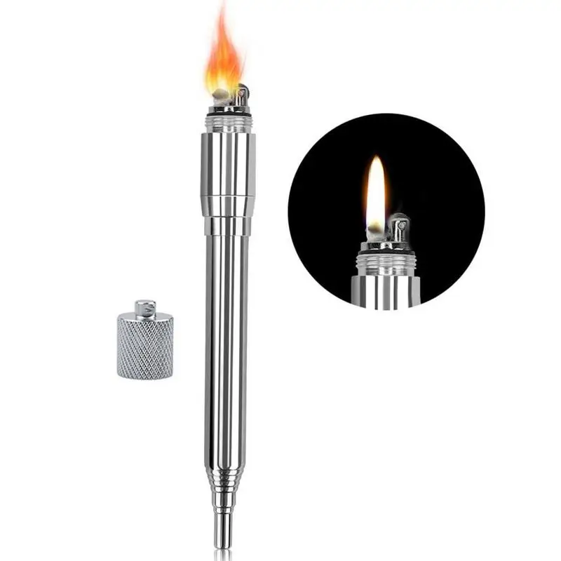 

Огненный сильфон для кемпинга Складная лампа длинная Зажигалка Ветрозащитная Зажигалка портативная Пожарная Труба для камина кухонный гриль