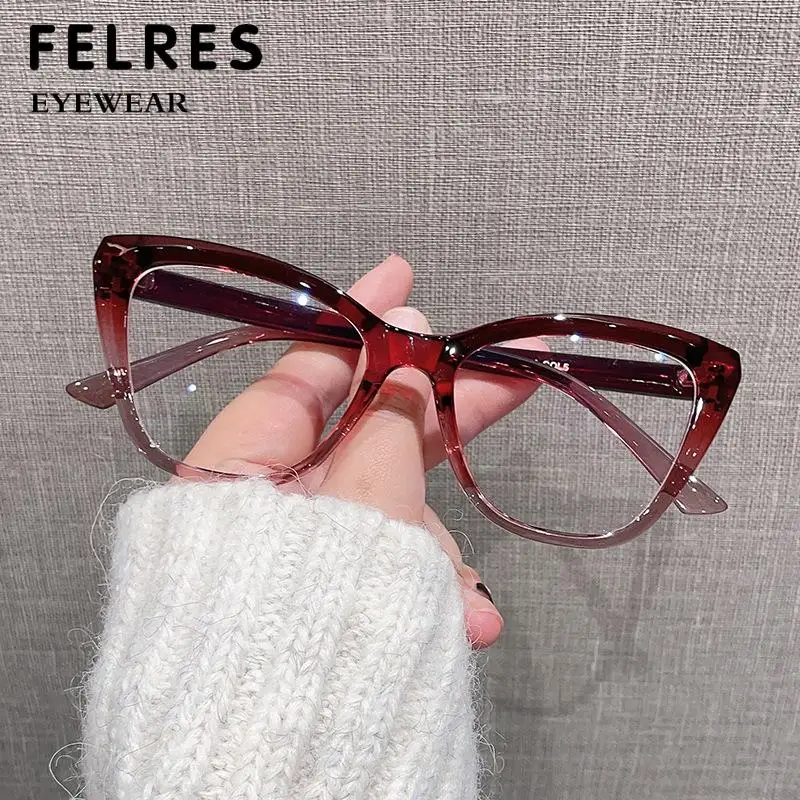 Ретро-очки для чтения с защитой от синего света элегантные леопардовые очки