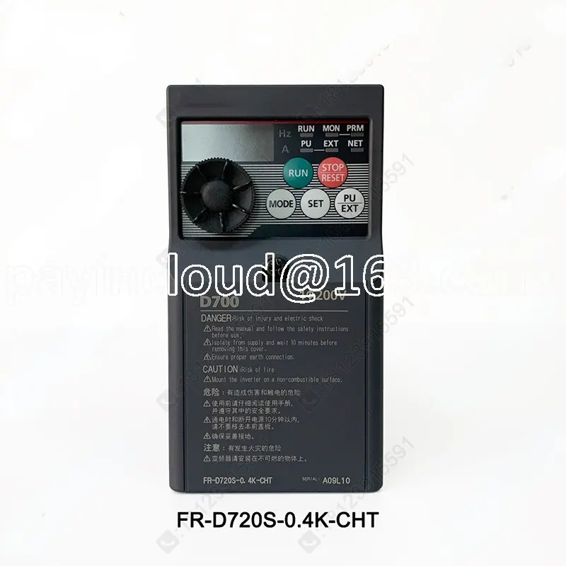 

Frequency Converter FR-D720s-0.4K/0.75K/1.5K/2.2K-CHT Single-phase 220V Warranty For 1 Year
