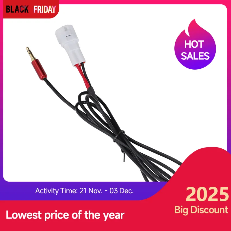 

Аудиокабель 51 'для Kawasaki Vulcan 1700, 4 фута (48 дюймов), мотоциклетный аудиокабель с MP3-плеером, жгут проводов, адаптер, штепсельная вилка