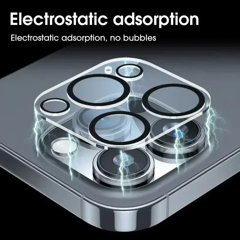 5/1PCS HD Back Camera Tempered Glass For iPhone 16 15 14 13 Pro Max 13Mini Rear Len Screen Protectors Anti-scratch Films