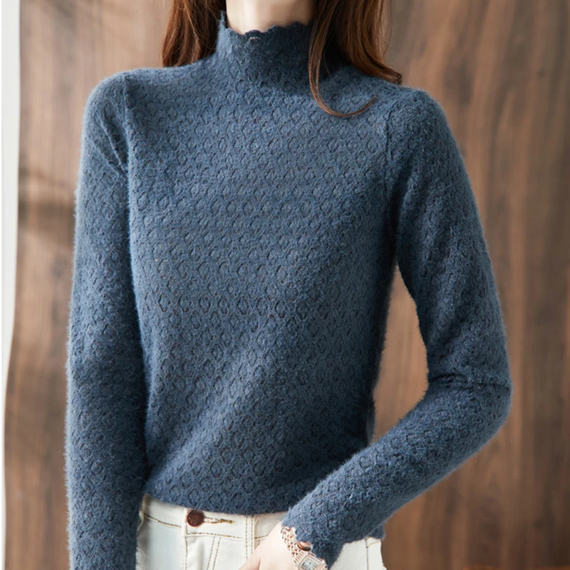 

Blusas Mujer De Moda 2023 Lace Blouse Women Autumn Long Sleeve Hollow Out Womens Tops And Blouses Fashion Korean Clothes Blusa