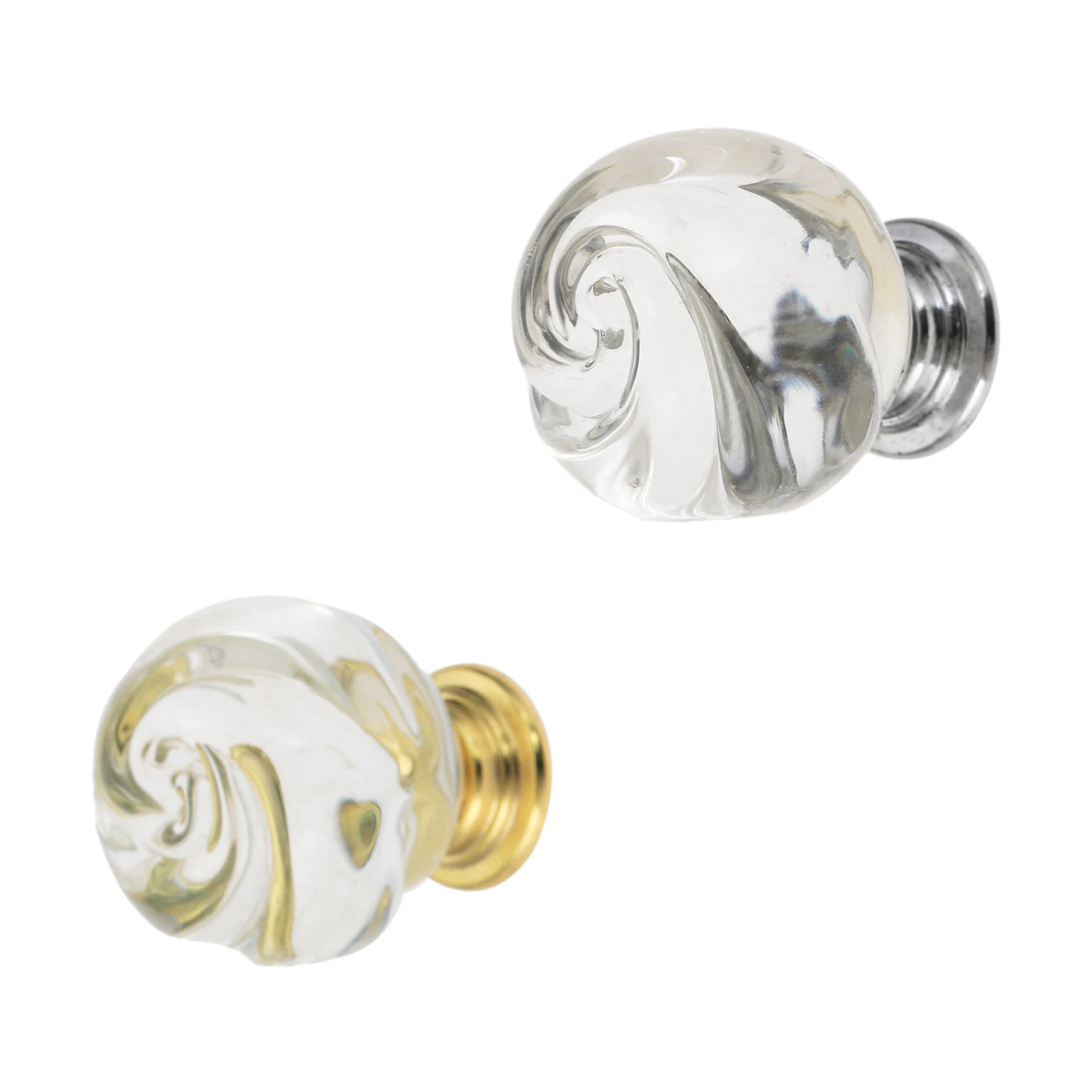 1 шт. прозрачная ручка в виде розы крученая форме цветка с винтом