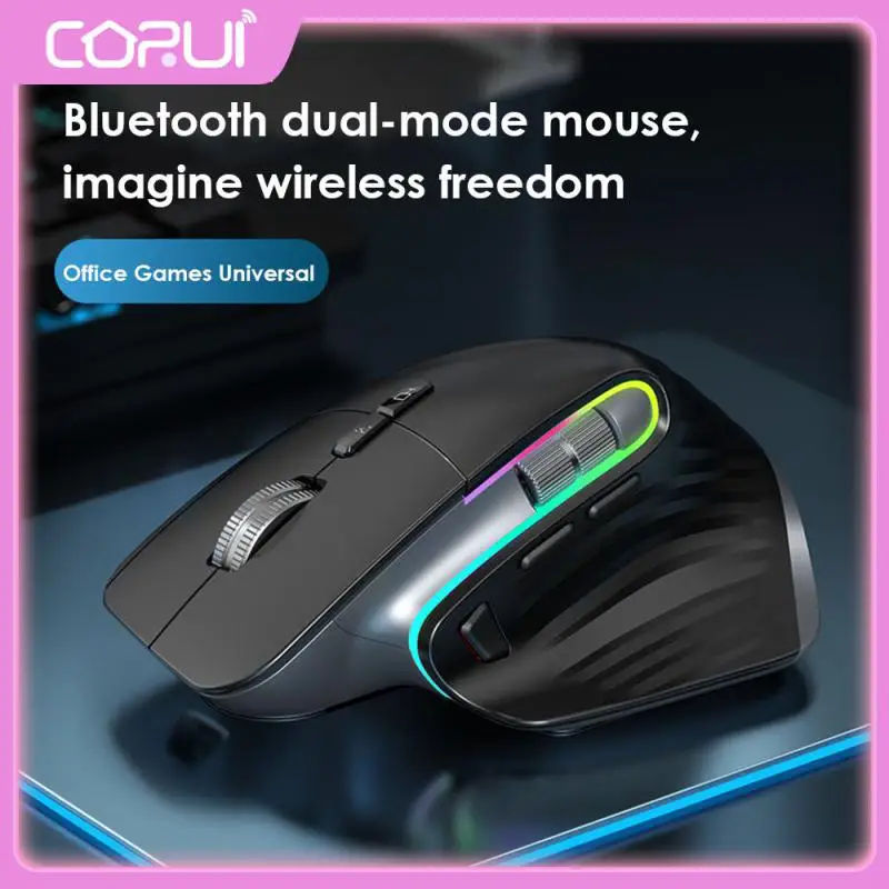

Comfortable Touch Ergonomic Mouse Silent And Undisturbed 3d Anti Slip Roller Esports Wireless Mouse Smooth Lines Wireless Mouse