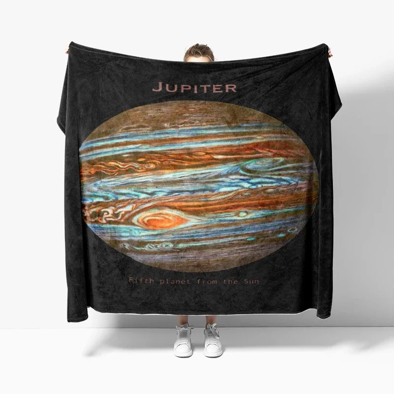 Украшение для дома плюшевое покрывало дивана универсальная Вселенная и планеты