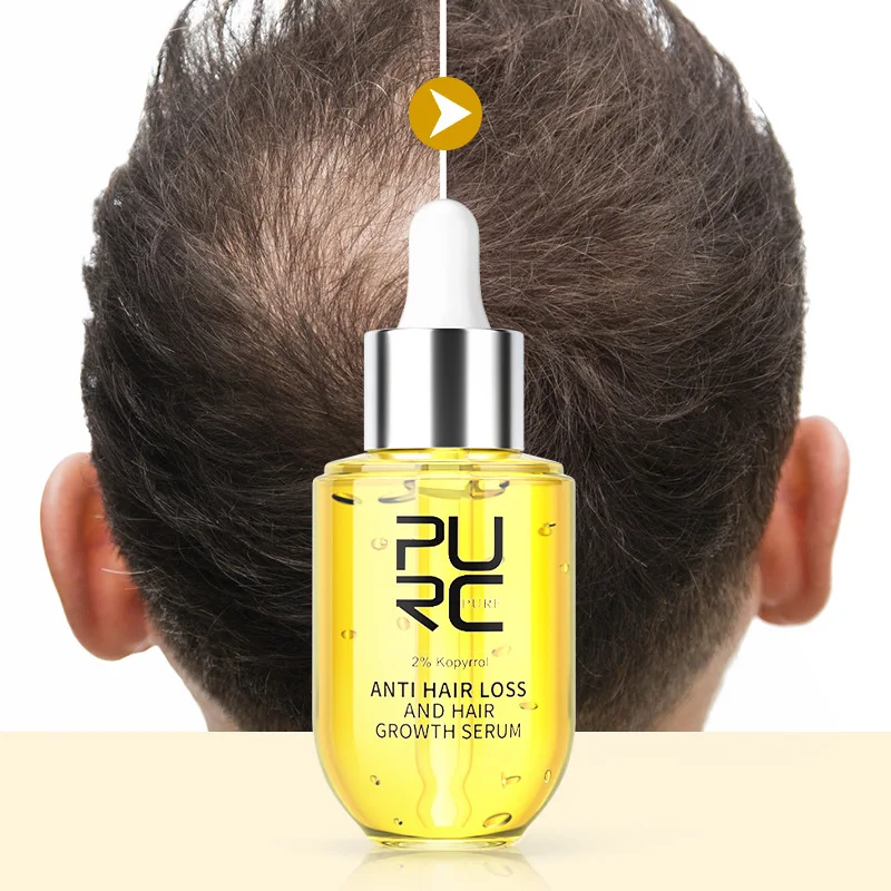 

PURC Fast Hair Growth for Men Women Ginger Grow Hair Oil Care Anti Hair Loss Scalp Treatment Serum Products Beauty Health 2023