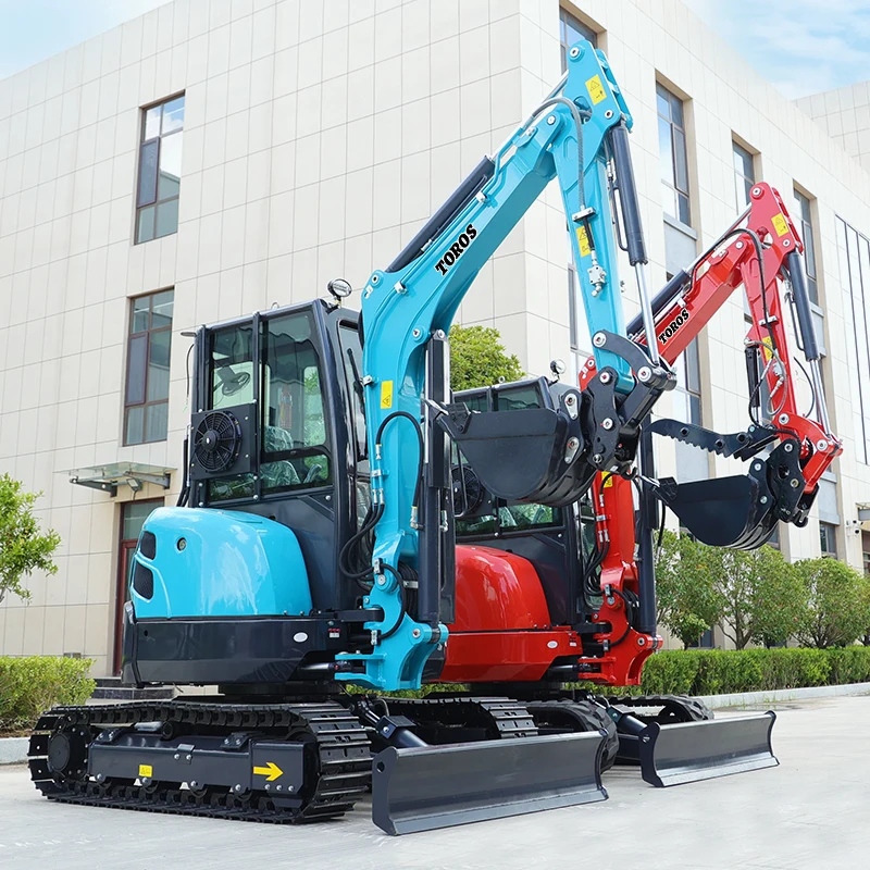 Nuovo Mini Escavatore Macchina Minibagger Farm Usato Escavatore Cingolato Motore Epa 1 2 Mini Escavatore Da 3.5 Tonnellate