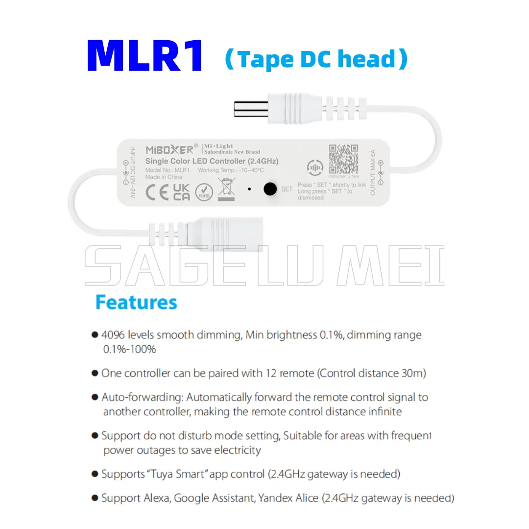 

Miboxer беспроводной RGB диммер для светодиодной ленты