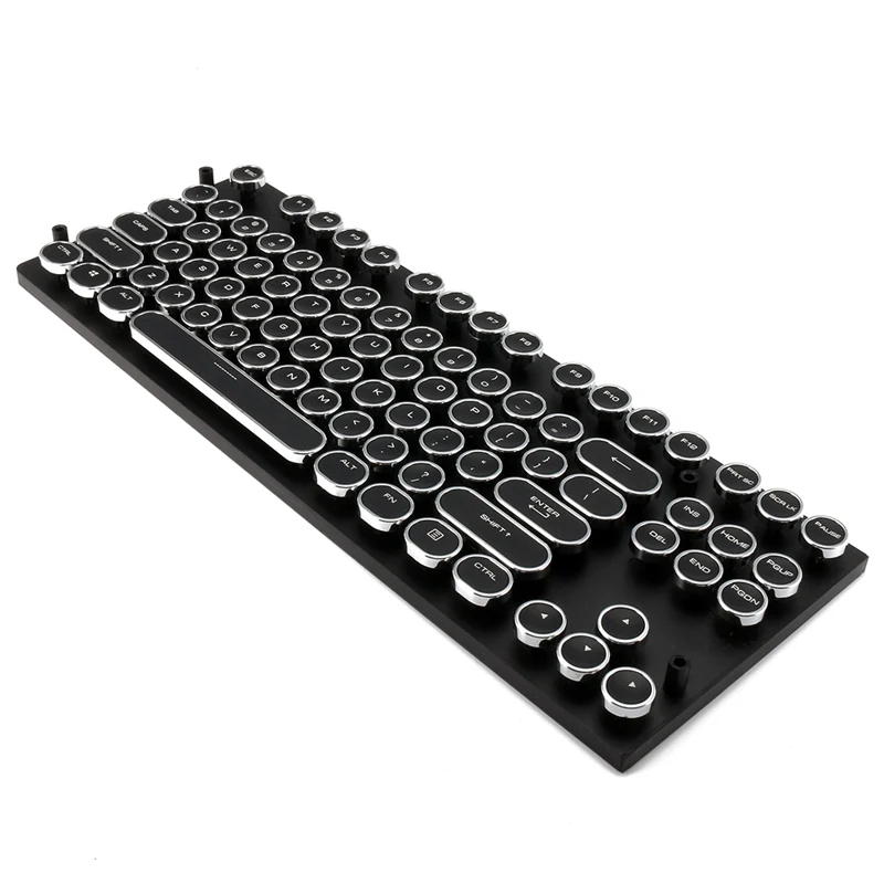 

87/104 Switch Steam Punk Typewriter Top Print DIY Keycap For Cherry MX Mechanical Keyboard Key for Computer Gamer