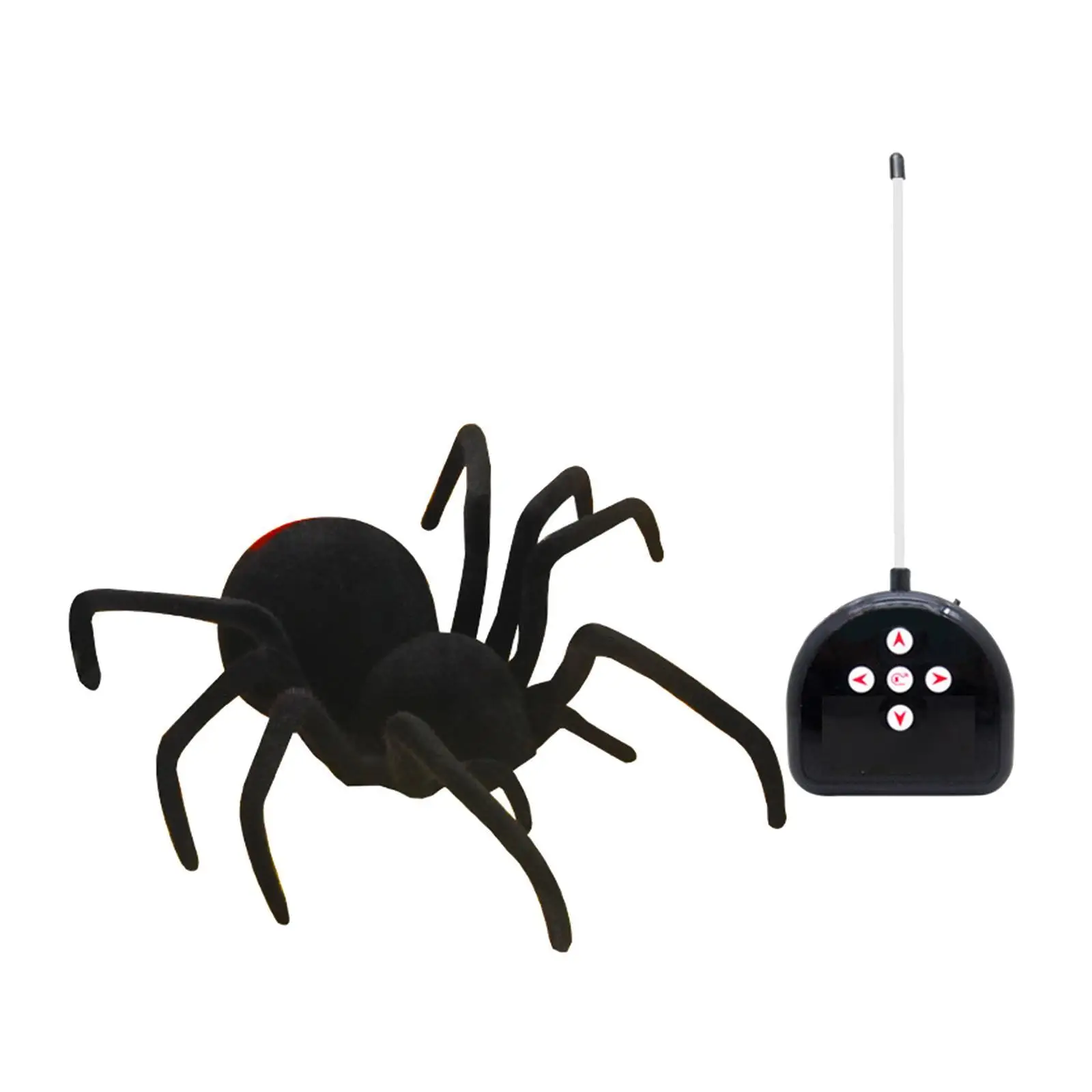 

Remote Control Scary Creepy Soft Plush Spider Infrared RC Gift D