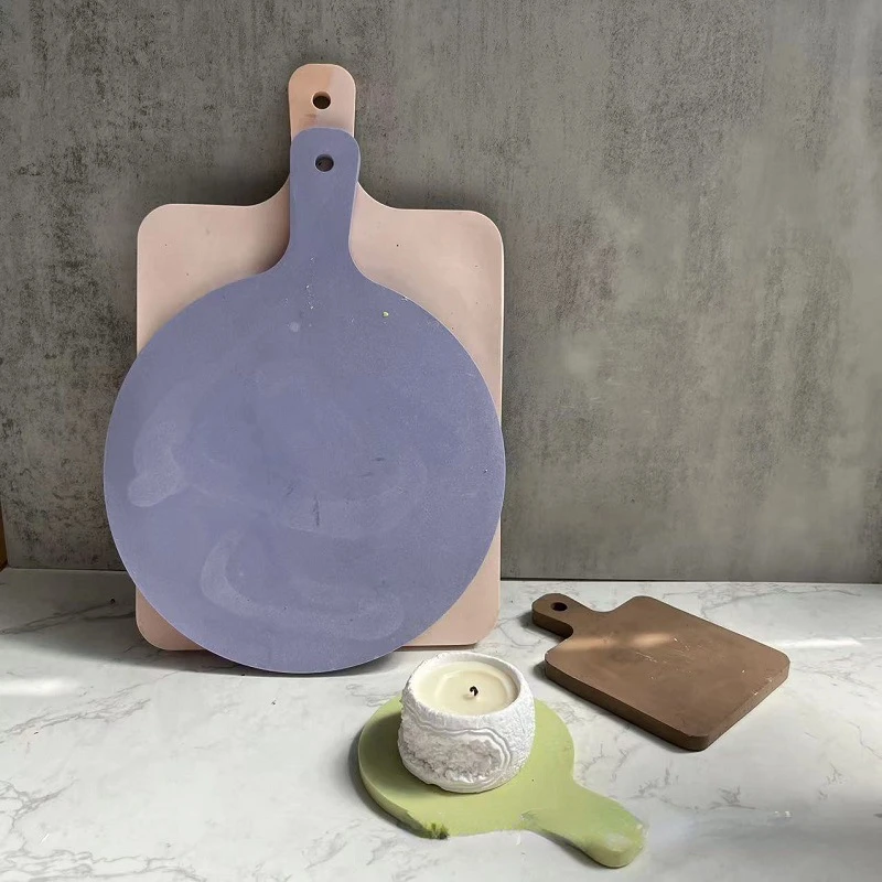

Handle Tray Coaster Silicone Mould Square Round Gypsum Resin Tray Mould Epoxy Resin Molds Silicone Molds Concrete