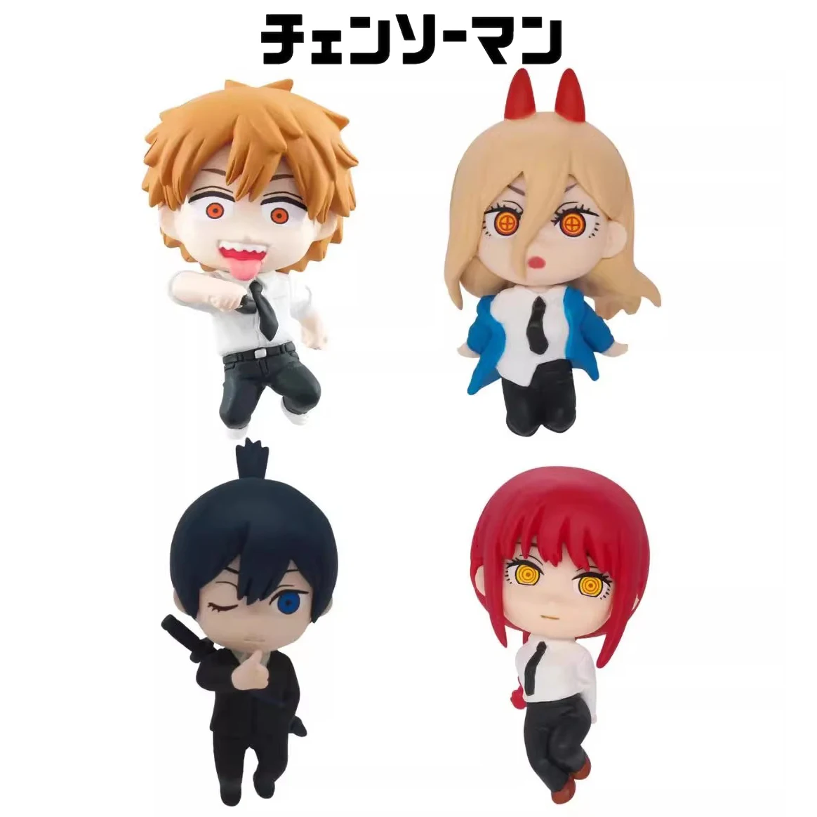 S Gashapon Makima Power Hayakawa Akira Denji Action Figure Cute Periphery Toy Gifts For Kids