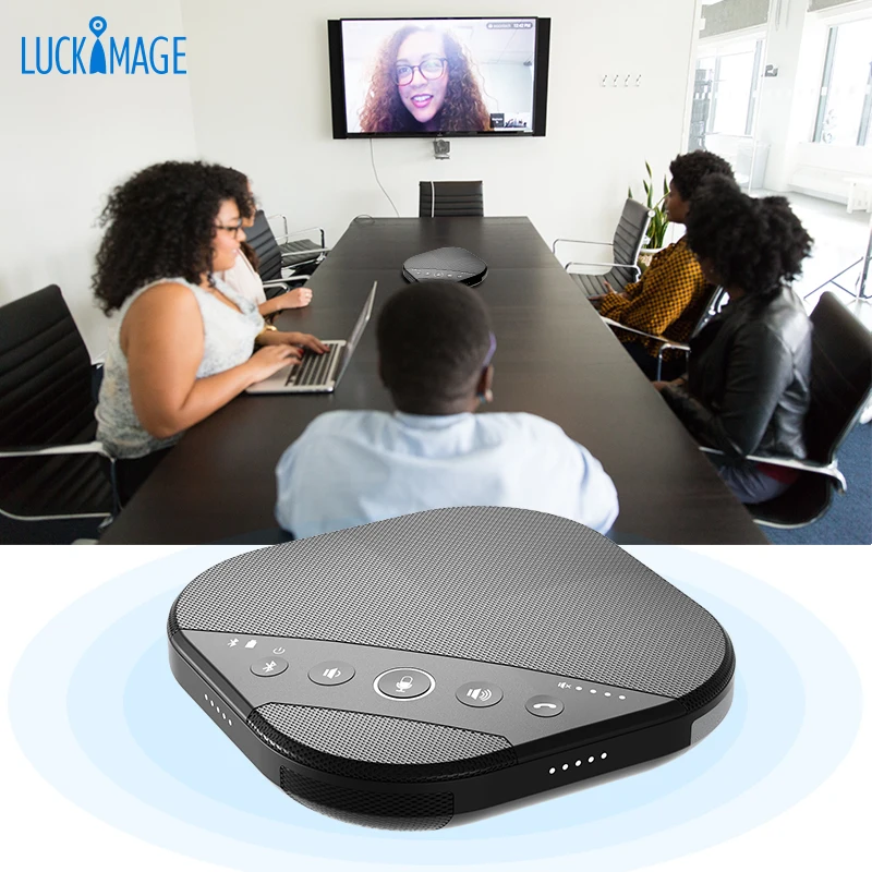 

Luckimage wireless video conference speaker usb conference speakerphone