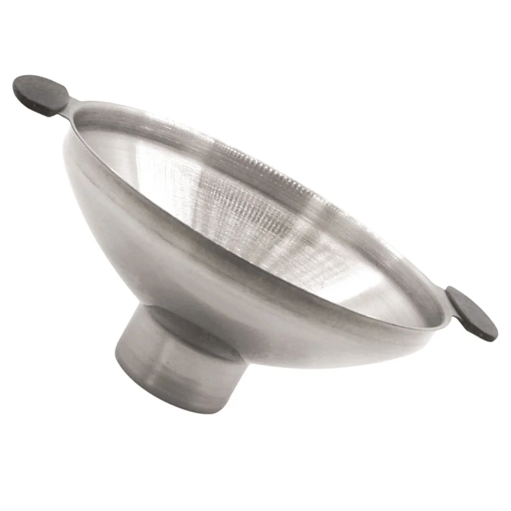 

Mini Funnel Stainless Steel Large Wide Mouth Kitchen Gadget Big 17X12.5X6.5CM Canning Dispensing Silver Regular Jars
