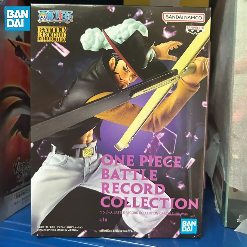 Фигурка героя аниме Banpresto Dracule Mihawk фигурка боевой записи Brc модель куклы