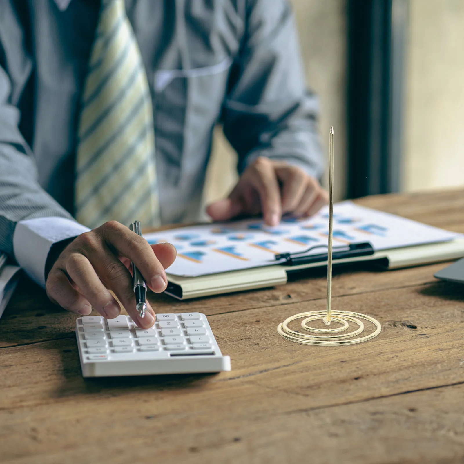 2 шт. папка-фактура для офиса меню фиксатор билета ресторана держатель настольный