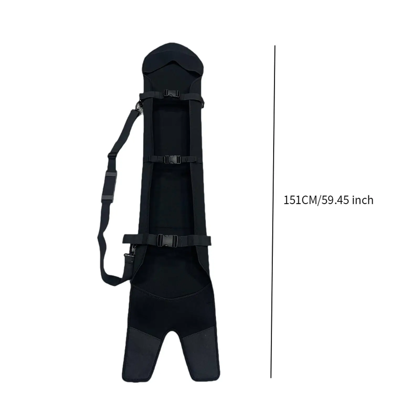 Сумка для хранения сноуборда Чехол с регулируемым плечевым ремнем Портативная