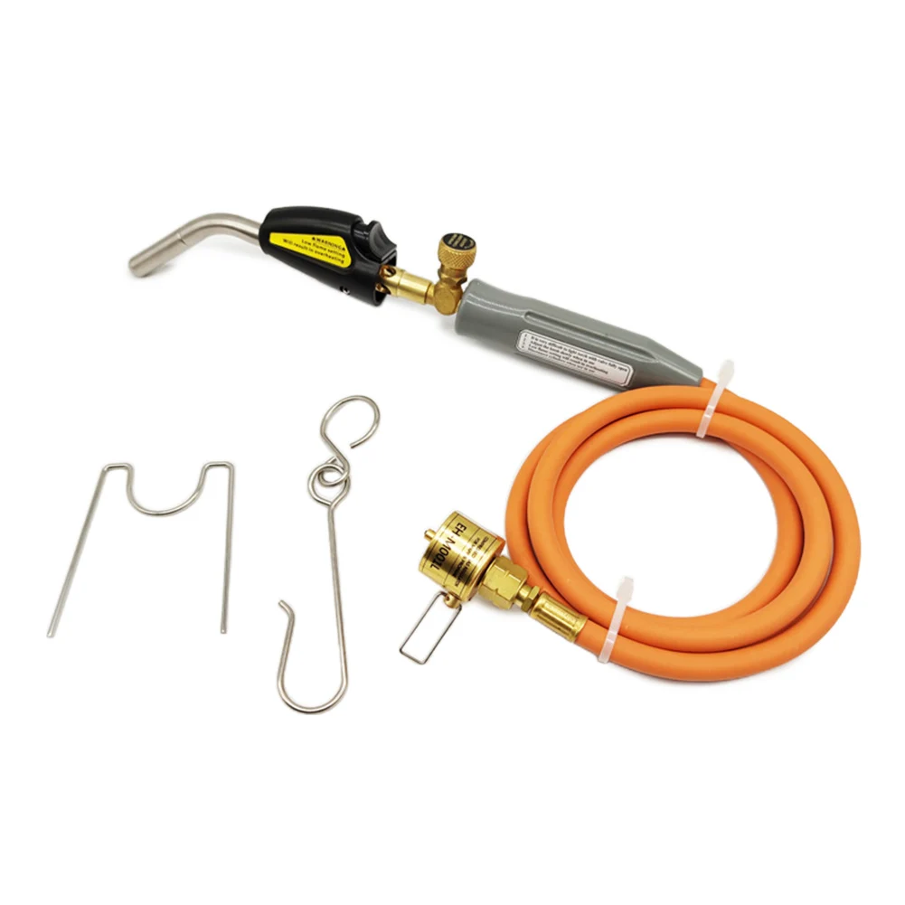 

MAPP Torch Welding Torch 1.5m Hose Length Bracket Durable High Pressure Ergonomic Handle Flamethrower For Soldering