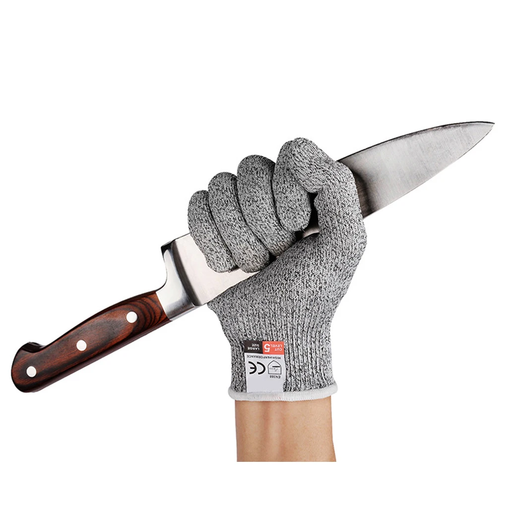

1 Pair Gloves Kitchen Gardening Hand Protective Gloves Butcher Meat Chopping Working Gloves Mittens Women Men's gloves