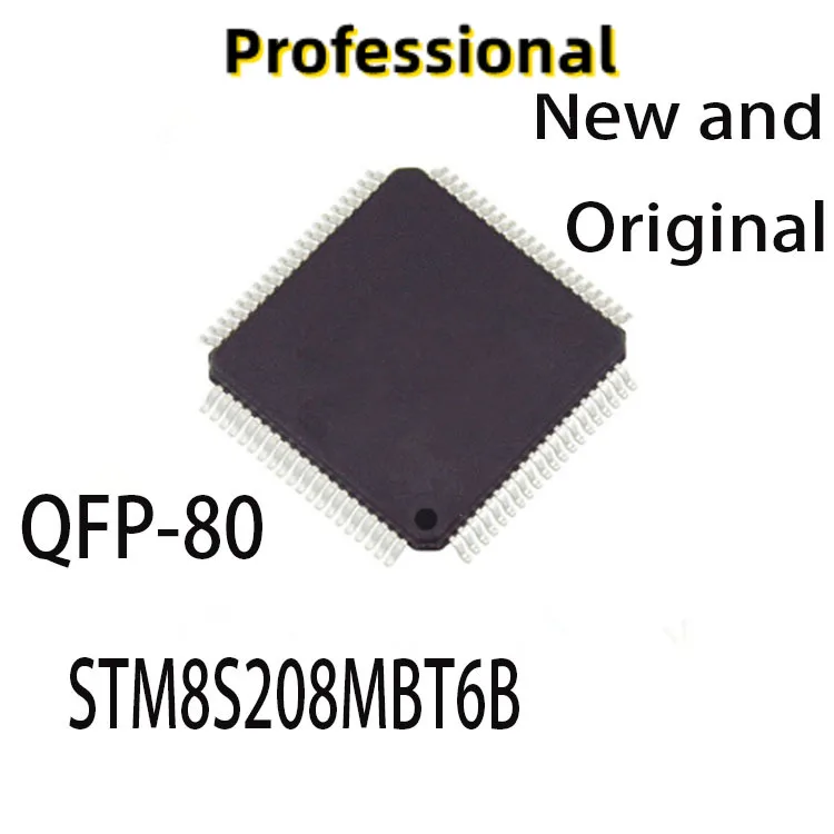 

5 шт. новые и оригинальные STM8S208 MBT6B QFP-80 STM8S208MBT6B