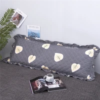 ruffle edge decor long pillowcase 120150180cm quilting home bedding body pillow case thickened large size pillow cover