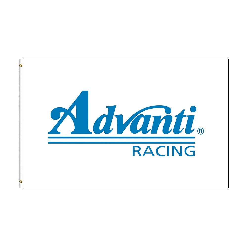 

3x5 Ft Advanti Racing Flag Polyester Printed Racing Car Banner For Decor
