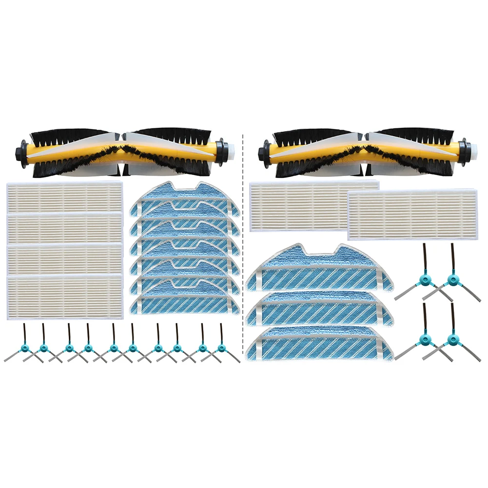Превосходная чистка пола с тряпками для швабры и комплектом сменных боковых