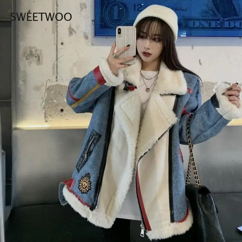 Coats Jackets Women Faux Fur Teddy Outerwear Female Overcoat Bomber Jacket Winter Coat Fashion Vintage Suit Harajuku Gothic 2022