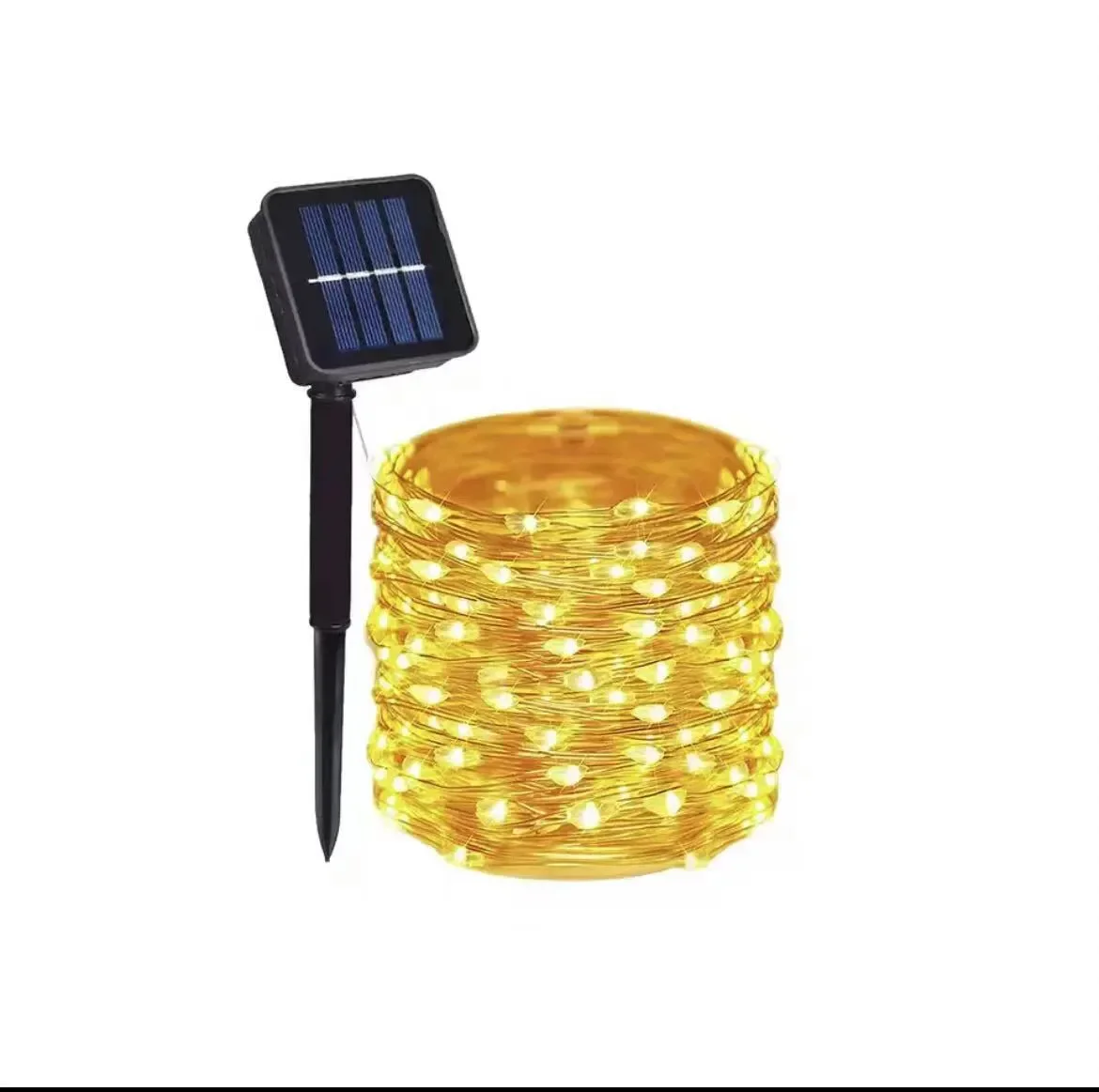 

Солнечные гирлянды LED, теплый белый/белый/разноцветный, 32/22/12/7 м, 300/200/100/50 светодиодов