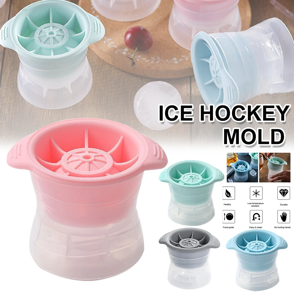 

1PC Ice Ball Maker 6cm Large Ice Mold for Whisky Silicone Spherical Ice Tray Easy Release Ice Mold Ice Ball Mold Juice Kitchen