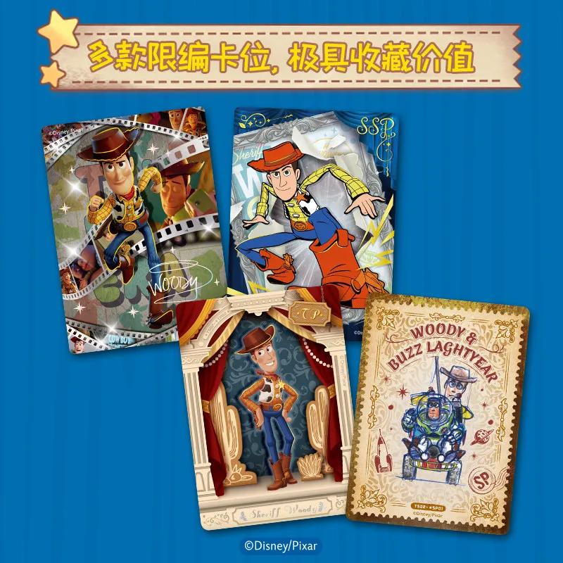 Фото CARD.FUN НОВЫЕ коллекционные карточки Disney Toy Story, официальный мерч по фильму, мини-карточки, дизайнерские игрушки, подарок-сюрприз №2