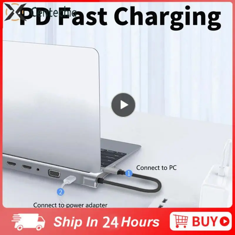 

Docking Station Usb 3.0 Vga Type-c Hub 4k Adapter For Microsoft Surface Book Usb C Dock Rj45 Cable Splitter 12-in-1