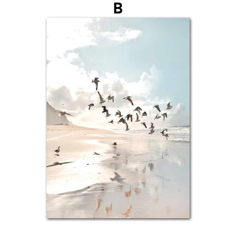 Пляжные доски для серфинга волны Пальма черепаха Ван Дельфин настенная Картина