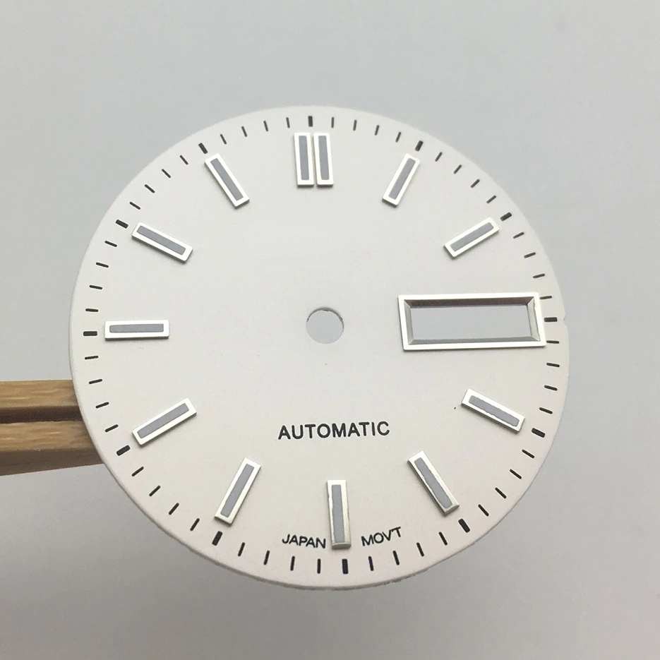 S 28.5mm Watch Dial Dial Replacement Modified Dial Luminous Lettering for NH36A Movement CB1