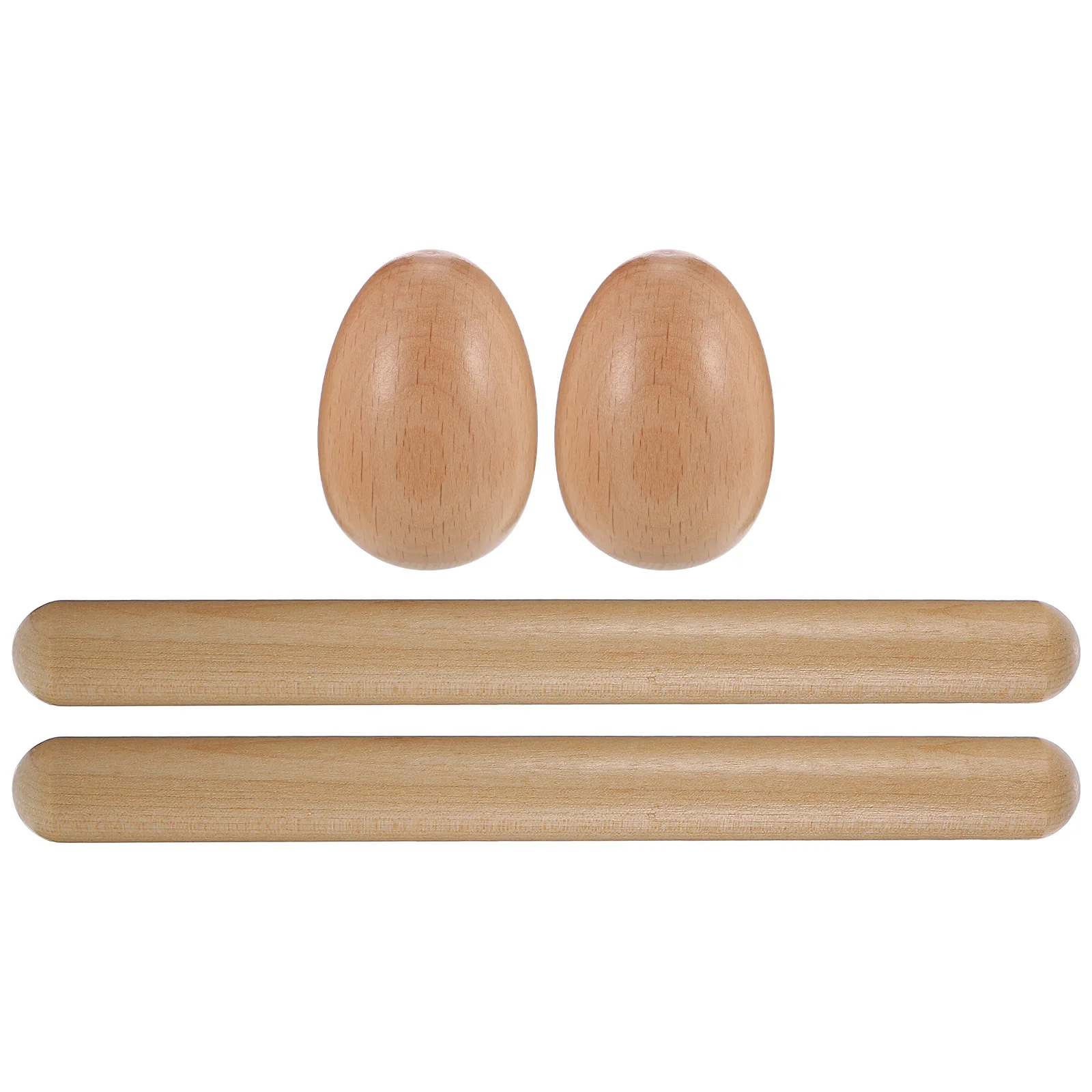 Музыкальные деревянные перкуссионные деревянные шейкеры для яиц, игрушечный инструмент Maraca, ручной ритмичный шейкер, музыкальные детские ...