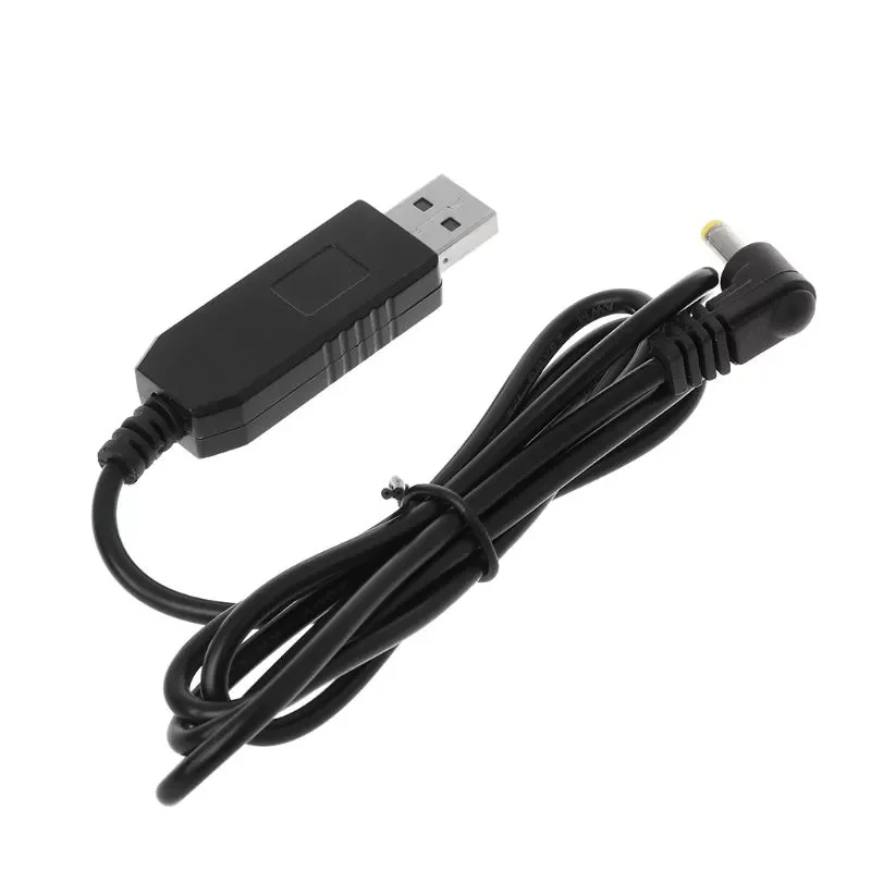 LX9A USB Charger Cable with Indicator Light for High Capacity UV-5R Extend Battery BF-UVB3 Plus Batetery Ham Walkie
