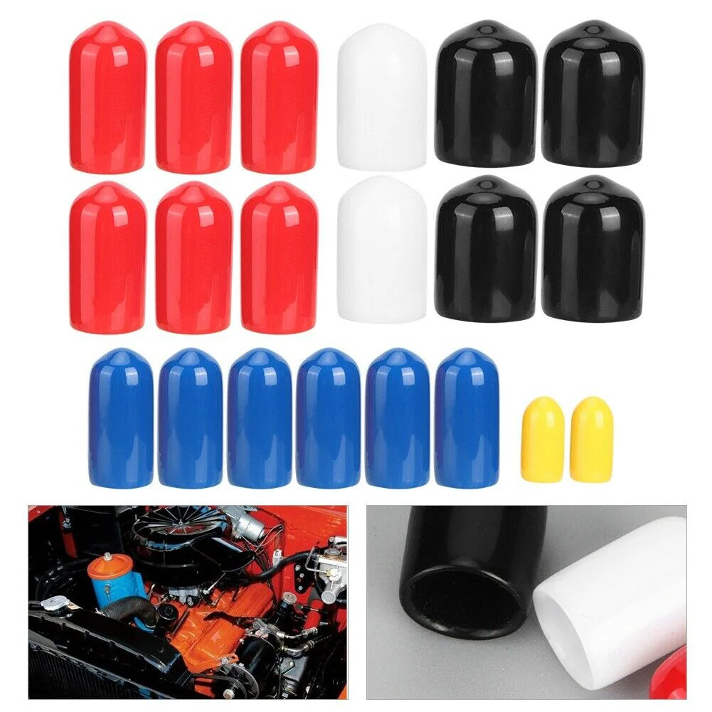 

Parts Vacuum Tube Cover Plug Kit Rubber Tube Vacuum 20Pcs Cover Intake