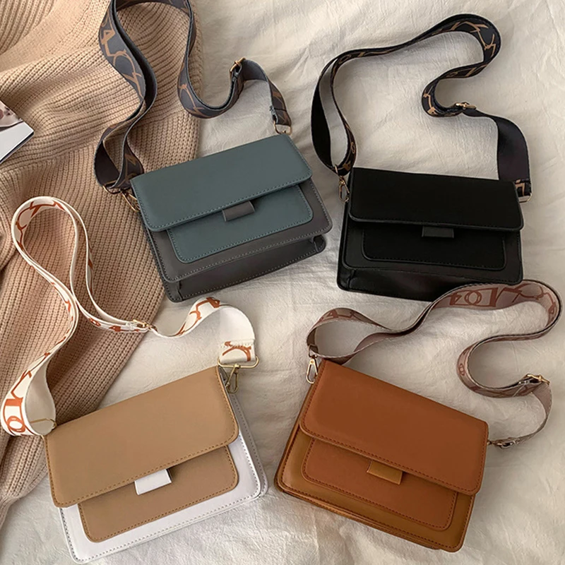 Fashion Small Women's Shoulder Bag PU Leather Crossbody Bags for Women 2023 New Trend Designer Handbags Cell Phone Purse