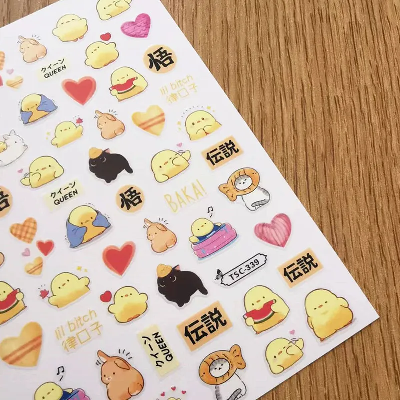 

Самоклеящиеся 3D-Наклейки для ногтей, TSC 048