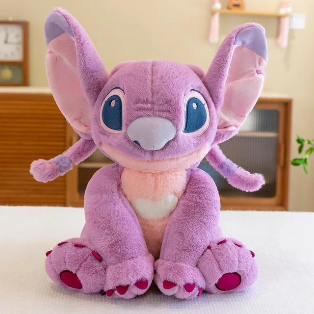 

Плюшевая кукла Disney Лило и Ститч, мультяшный маленький монстр, стежок, подушка, кукла для пар, подарок на Рождество и день рождения для детей