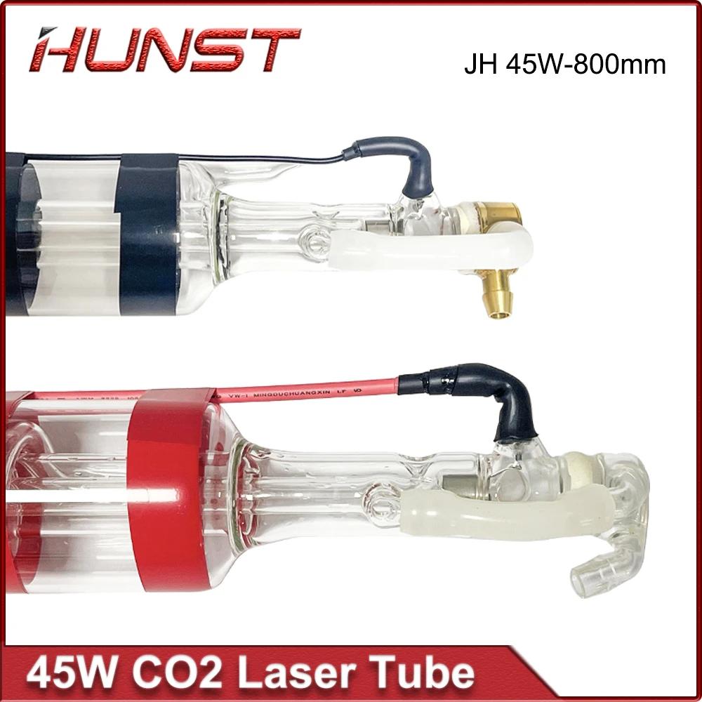 Hunst JH-800 мм 45 Вт CO2 лазерная трубка диаметром 50 длина лазерной лампы 800 для