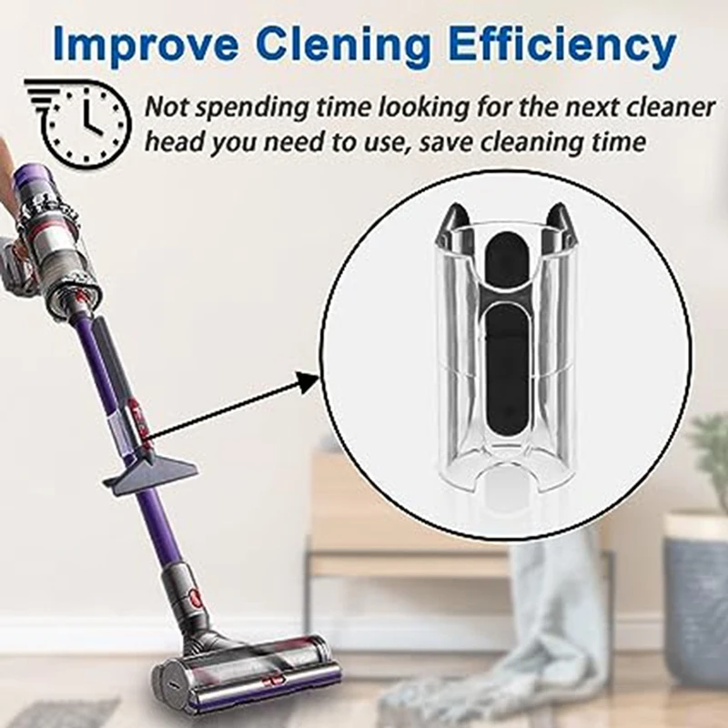 Подходит для пылесоса Dyson V7V8V10V11V12V15 кронштейн хранения Вспомогательный зажим