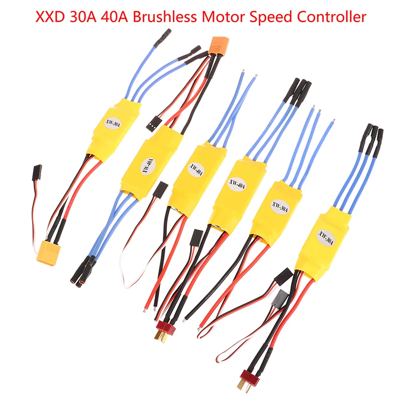

XXD 30A 40A Brushless Motor Speed Controlle Aeromodelling ESC For FPV F450 Mini Quadcopter Drone