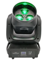 6 pieces led zoom wash moving head 340w 4 in1 moving head rgbw led beam mini b eye rgbw 40w led moving head stage light