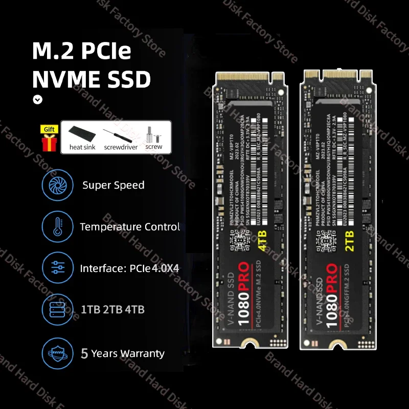 

Ssd M2 Nvme Pcie 4TB 1TB 2TB Ssd Sata M.2 Hd 1tb Pra Pc Solid State Drive 2280 Hard Disk Hdd for Laptop Desktop Ps5
